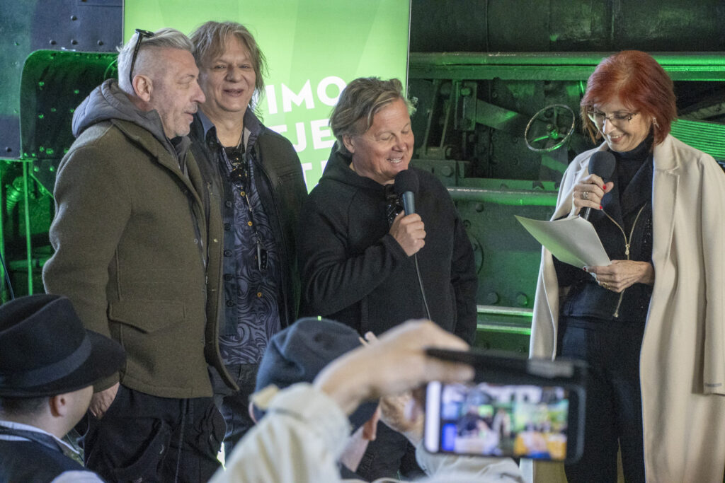 Tiskovna konferenca Pivo in cvetje 2025. Foto: Železniški muzej Slovenskih železnic