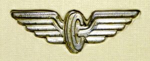 Začasni znak slovenskih železničarjev v času 1991-93.
