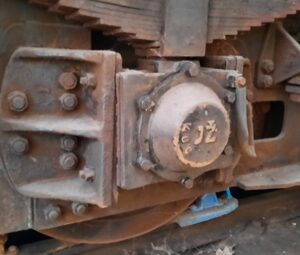 Pokrov osnega ležaja JŽ. Avtor foto: mag. Klemen Ponikvar