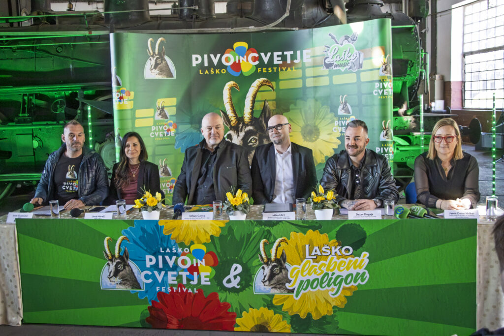 Tiskovna konferenca Pivo in cvetje 2026. Foto: Železniški muzej Slovenskih železnic